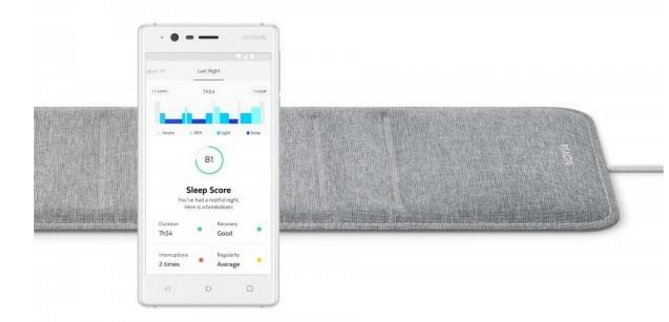 “諾基亞睡眠”----床墊中的“高級傳感器”
